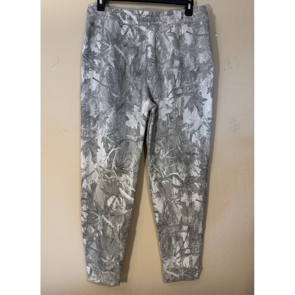 Hollister Relaxed‎ Jogger Men L Soft Camo Fleece Zipper Pocket Sweatpants NEW - Picture 3 of 8